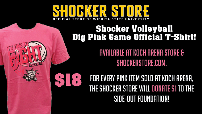Breast Cancer Awareness pink shirt promo.